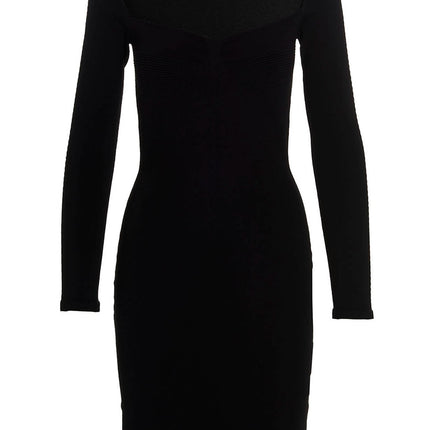 Dsquared² Black Viscose Mini Skirt