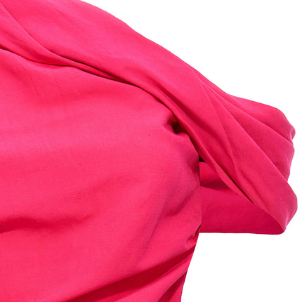 ROCHAS Fuchsia Viscose Short Dress