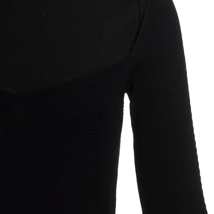 Dsquared² Black Viscose Mini Skirt