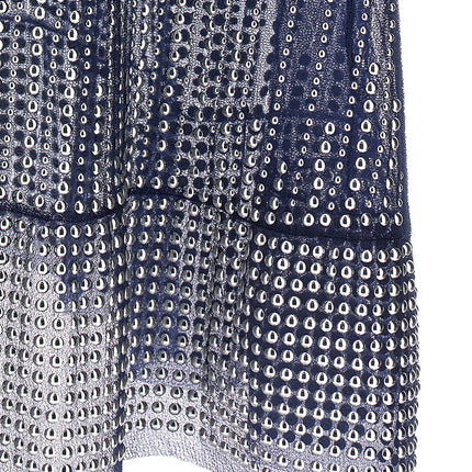 Paco Rabanne Blue Polyamide Long Dress