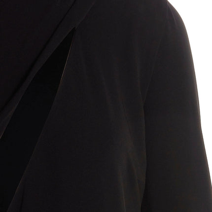 Versace Black Viscose Short Dress
