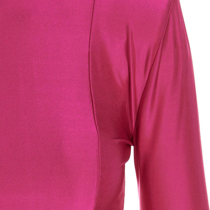 Vetements Fuchsia Viscose Short Dress
