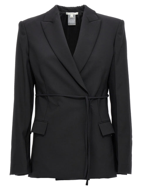 Nensi Dojaka Black Virgin Wool Blazer