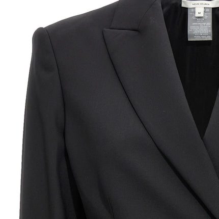 Nensi Dojaka Black Virgin Wool Blazer