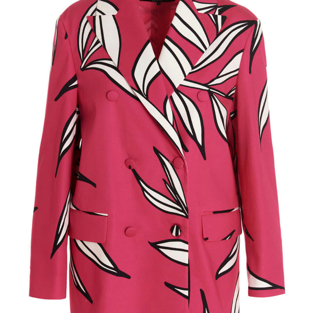 ROCHAS Fuchsia Cotton Blazer