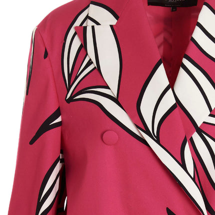 ROCHAS Fuchsia Cotton Blazer