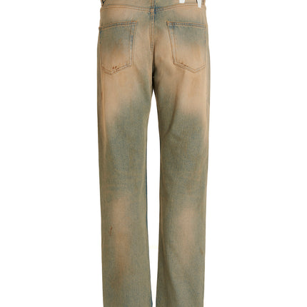 Darkpark Blue Cotton Jeans Denim