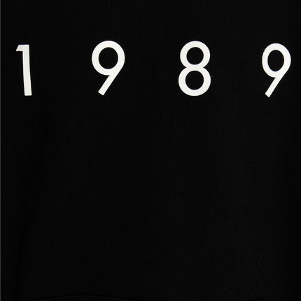 1989 Studio Black Cotton Sweatshirt