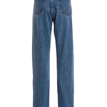 VTMNTS Blue Cotton Relaxed Fit Jeans