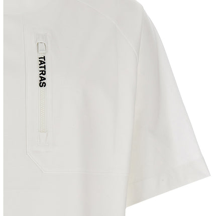 Tatras White Cotton T-Shirt