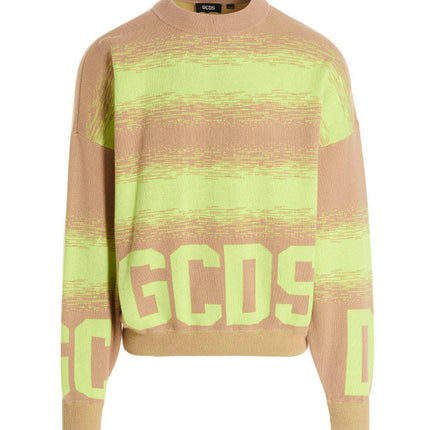 GCDS Multicolor Cotton Cardigan