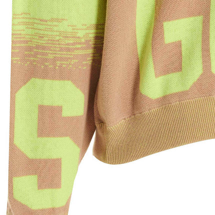 GCDS Multicolor Cotton Cardigan