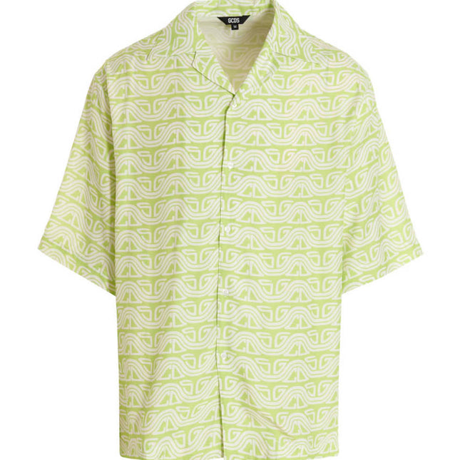 GCDS Bicolor Viscose Blouse