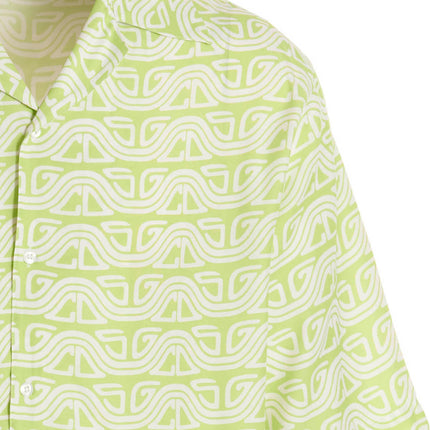 GCDS Bicolor Viscose Blouse