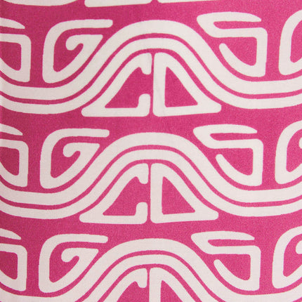 GCDS Fuchsia Viscose Blouse