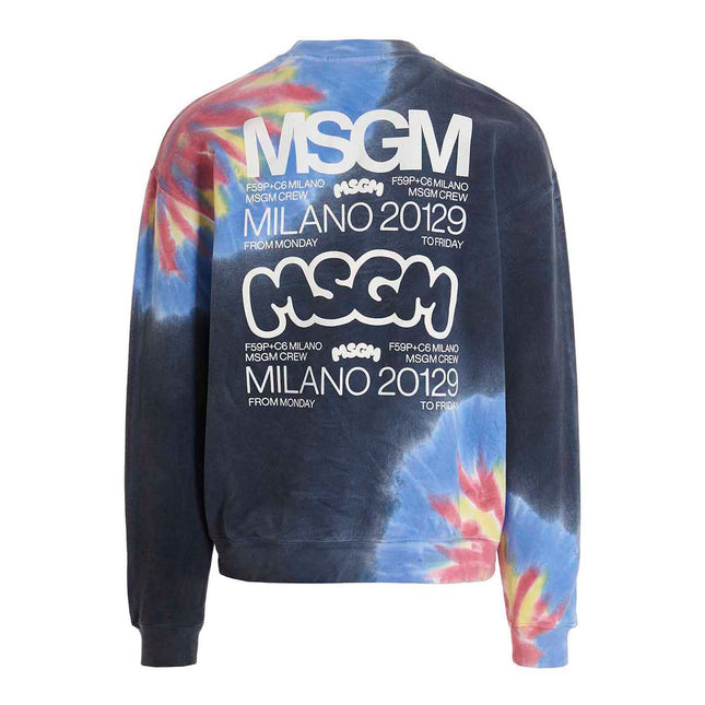 MSGM Multicolor Cotton Sweatshirt