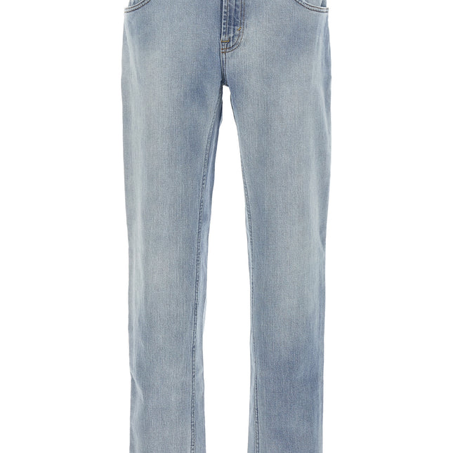 Department 5 Blue Cotton Slim Fit Jeans