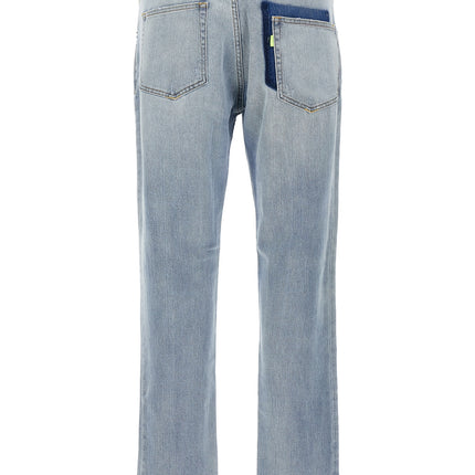Department 5 Blue Cotton Slim Fit Jeans