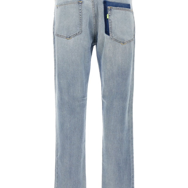 Department 5 Blue Cotton Slim Fit Jeans