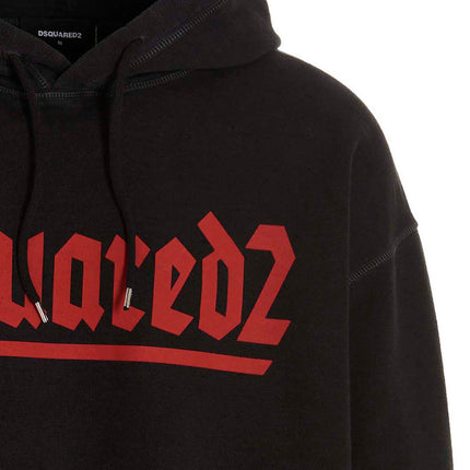 Dsquared² Black Cotton Sweatshirt