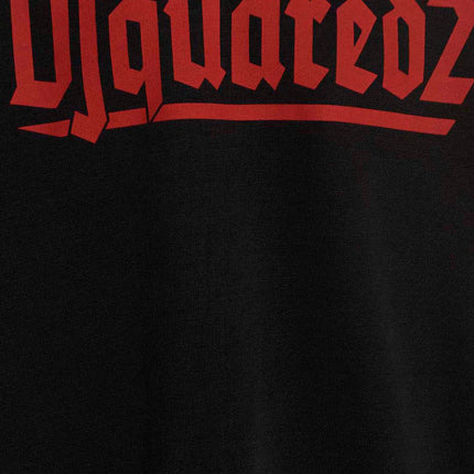 Dsquared² Black Cotton Sweatshirt