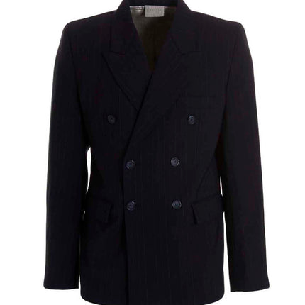 VTMNTS Blue Virgin Wool Blazer