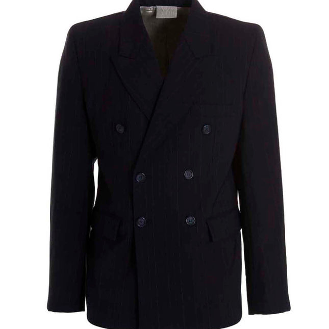 VTMNTS Blue Virgin Wool Blazer