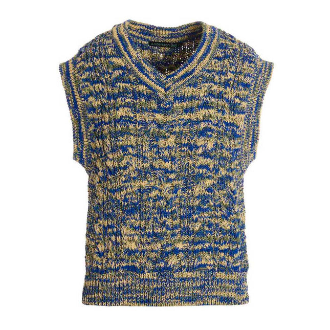Andersson Bell Multicolor Cotton Sleeveles Sweater