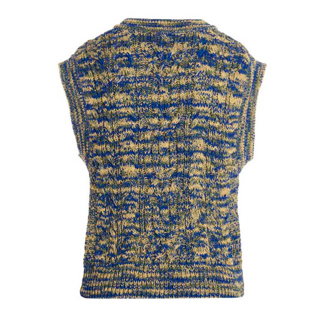 Andersson Bell Multicolor Cotton Sleeveles Sweater