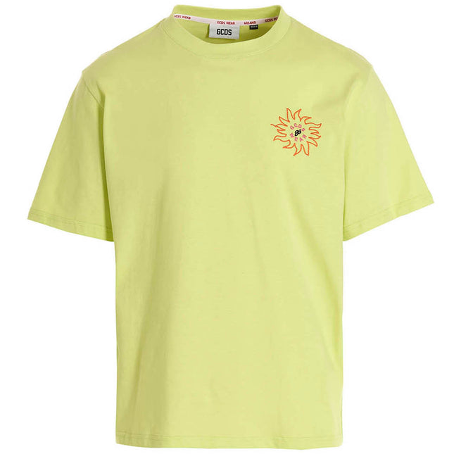 GCDS Bicolor Cotton T-Shirt
