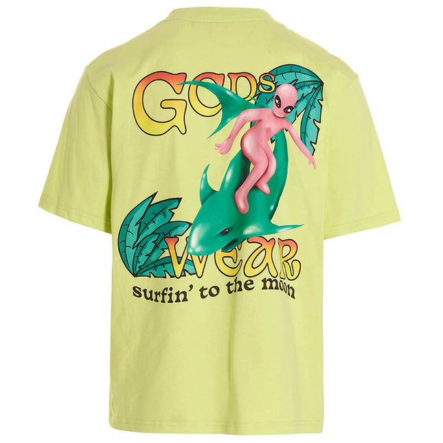 GCDS Bicolor Cotton T-Shirt
