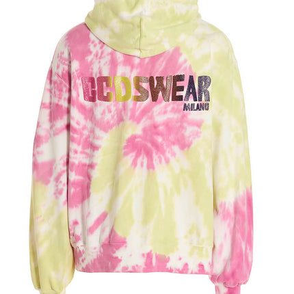 GCDS Multicolor Cotton Sweatshirt