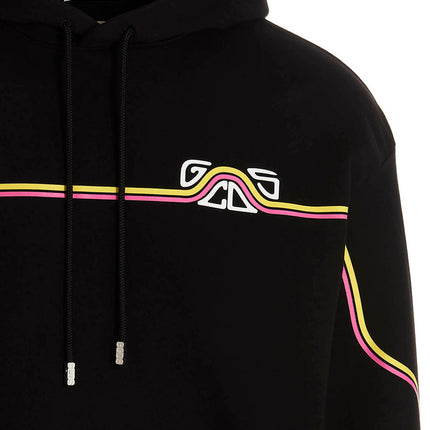 GCDS Black Cotton Sweatshirt