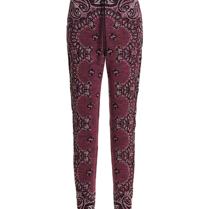 Amiri Purple Cotton Joggers (Workout Pants)