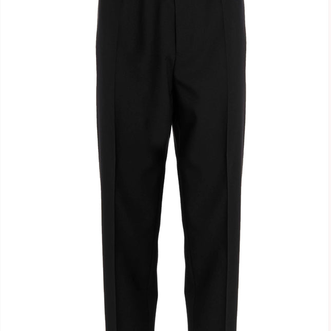 Jil Sander Blue Polyester Casual Pants
