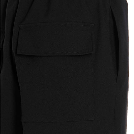 Jil Sander Blue Polyester Casual Pants