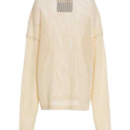 RAMAEL White Cotton Short Dress