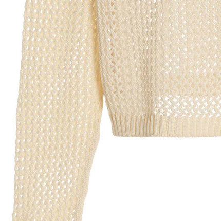 RAMAEL White Cotton Short Dress