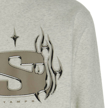 STAMPD Gray Cotton Sweatshirt