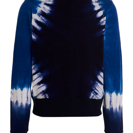 WALES BONNER Blue Cotton Sweatshirt