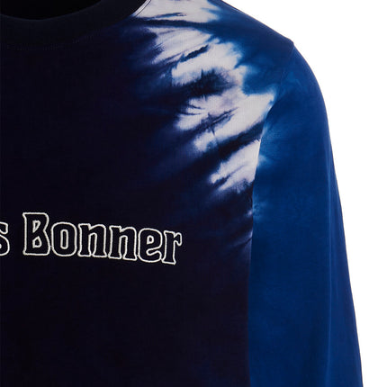 WALES BONNER Blue Cotton Sweatshirt