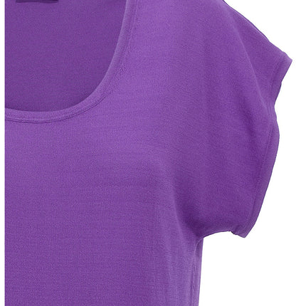 P.A.R.O.S.H. Purple Viscose T-Shirt