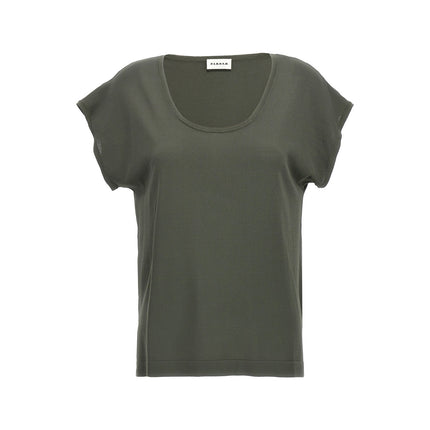 P.A.R.O.S.H. Bicolor Viscose T-Shirt