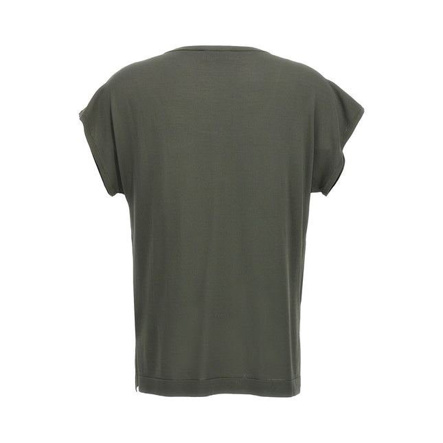 P.A.R.O.S.H. Bicolor Viscose T-Shirt
