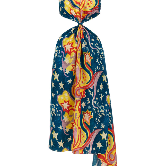Marni Multicolor Viscose Long Dress