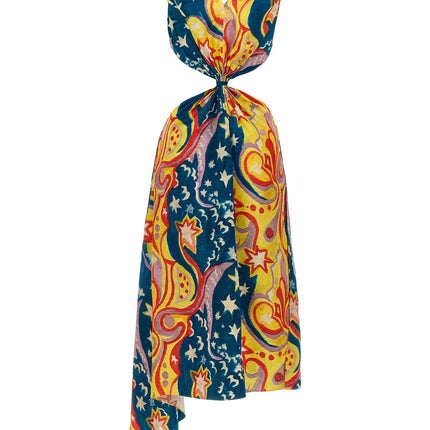 Marni Multicolor Viscose Long Dress