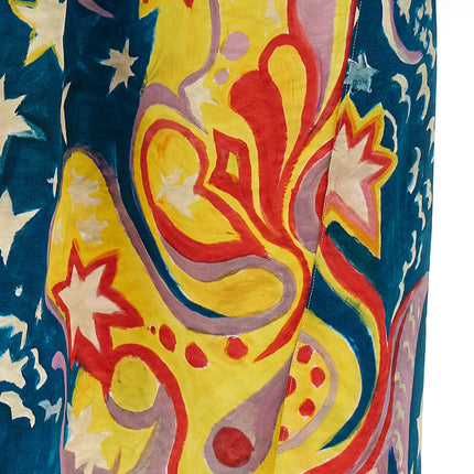 Marni Multicolor Viscose Long Dress