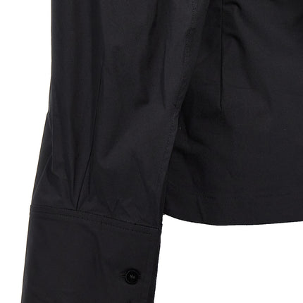 The Attico Black Cotton Blouse