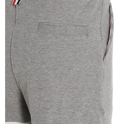 Thom Browne Gray Cotton Joggers (Workout Pants)