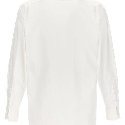 Thom Browne White Cotton Blouse